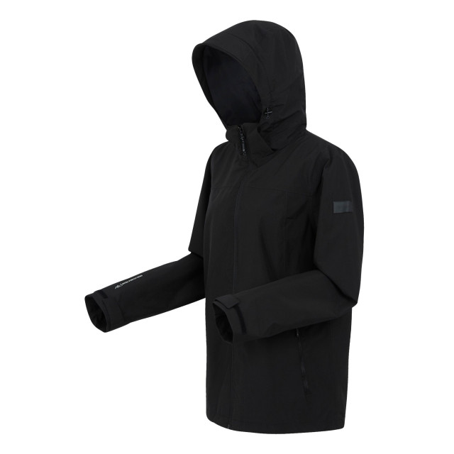 Regatta Dames coriver 3 in 1 waterdichte jas UTRG11241_blackblack large