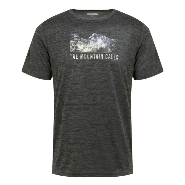 Regatta Heren fingal viii mountain marl t-shirt UTRG11280_sealgrey large