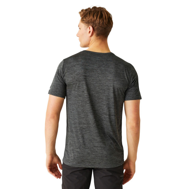 Regatta Heren fingal viii mountain marl t-shirt UTRG11280_sealgrey large