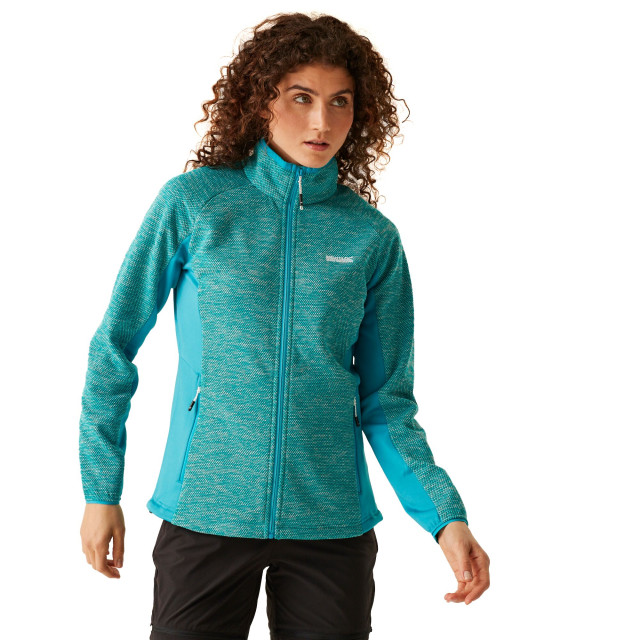 Regatta Dames highton iv full zip fleecejack UTRG11232_tahoeblue large Regatta Dames highton iv full zip fleecejack UTRG11232_tahoeblue large