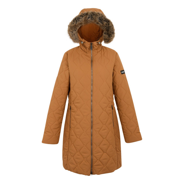 Regatta Dames fritha iii geïsoleerde parka UTRG11245_branbrown large Regatta Dames fritha iii geïsoleerde parka UTRG11245_branbrown large