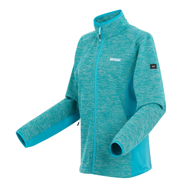 Regatta Dames highton iv full zip fleecejack UTRG11232_tahoeblue large Regatta Dames highton iv full zip fleecejack UTRG11232_tahoeblue large