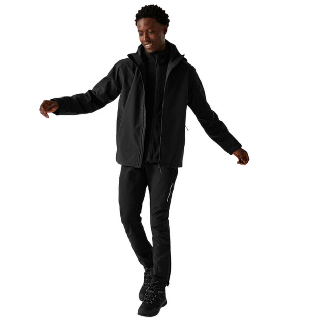 Regatta Heren coriver 3 in 1 jas UTRG11132_black large