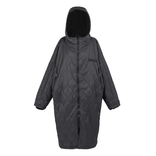 Regatta Gewatteerde badjas voor volwassenen UTRG11200_darkgrey large