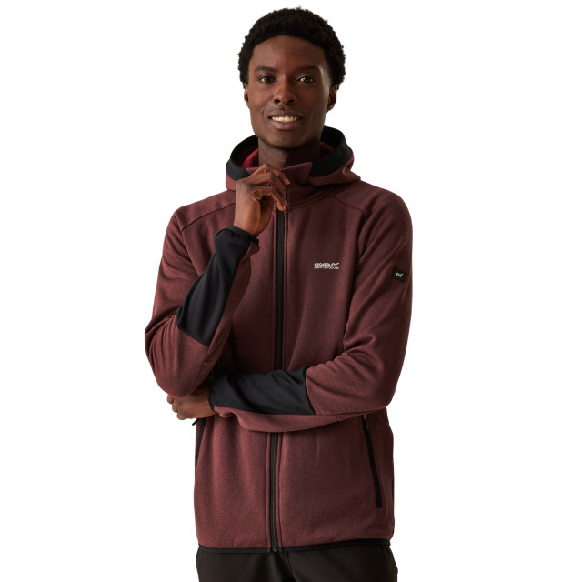 Regatta Heren sarwood marl soft shell jas UTRG11100_black large Regatta Heren sarwood marl soft shell jas UTRG11100_black large