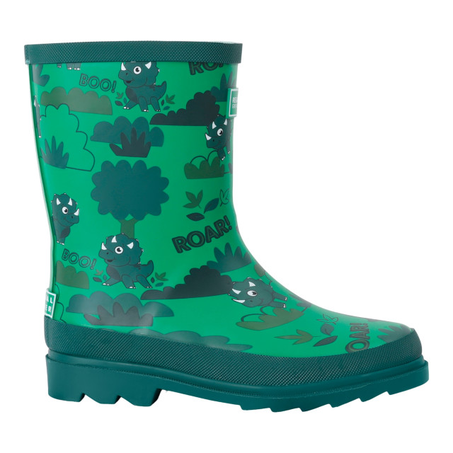 Regatta Kinderen/kids mudplay ii stompy de dinosaurus wellington laarzen UTRG11079_green large