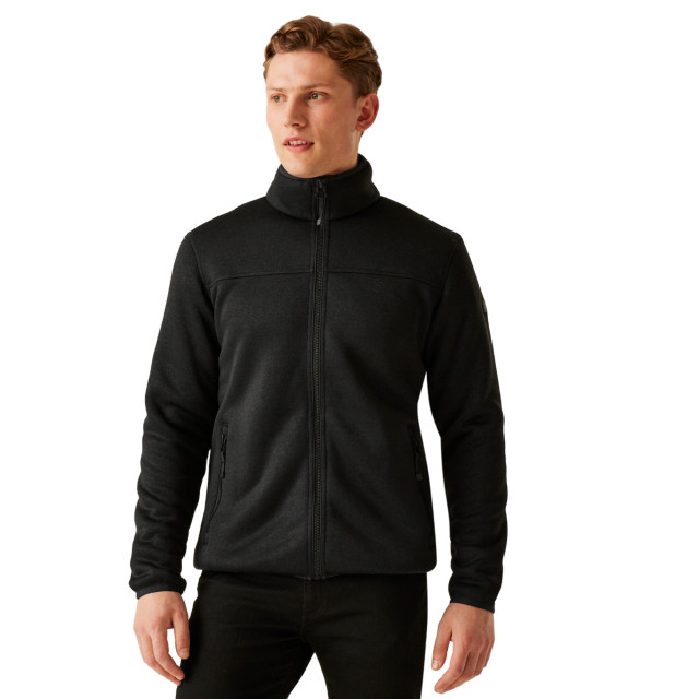 Regatta Heren branleigh full zip fleecejack UTRG11106_black large