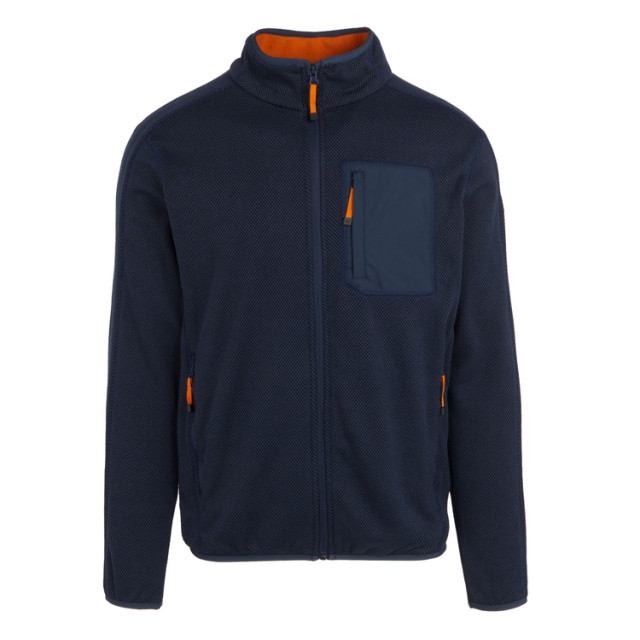 Regatta Heren kitom full zip fleecejack UTRG11121_navymarl large