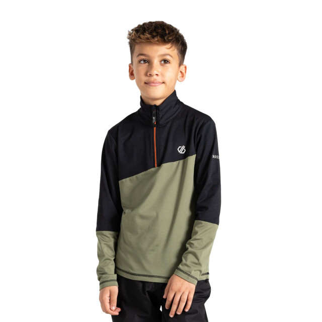 Dare2b Kinder formate iii core stretch midlayer UTRG11122_blackolivinegreen large