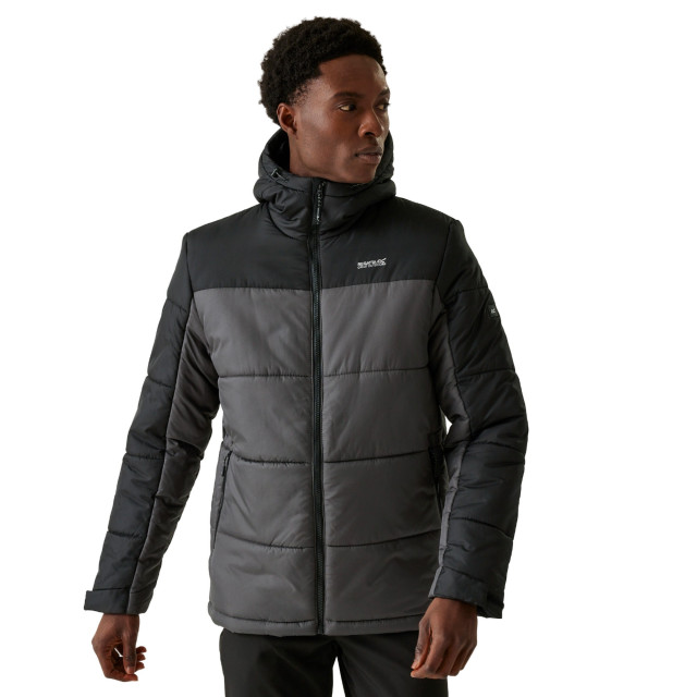 Regatta Heren nevado vii geïsoleerde gewatteerde jas UTRG11105_blackdarkgrey large Regatta Heren nevado vii geïsoleerde gewatteerde jas UTRG11105_blackdarkgrey large