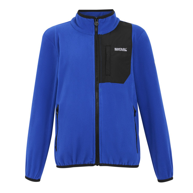 Regatta Kinder/kids frankie full zip fleecejack UTRG11140_olympianblue large