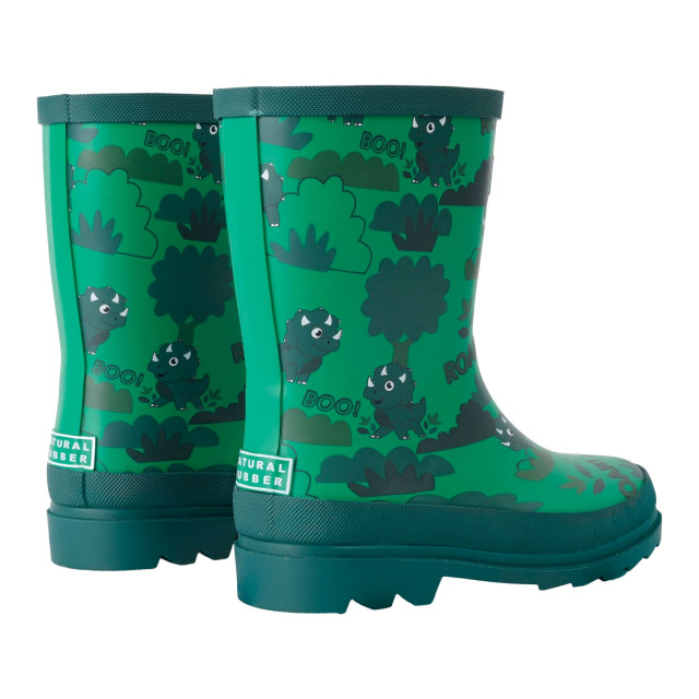 Regatta Kinderen/kids mudplay ii stompy de dinosaurus wellington laarzen UTRG11079_green large