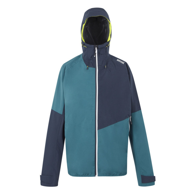 Regatta Heren deserto ii colour block waterdichte jas UTRG11063_moroccanbluenavy large Regatta Heren deserto ii colour block waterdichte jas UTRG11063_moroccanbluenavy large