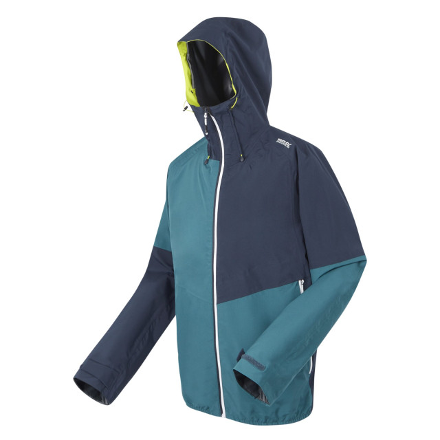 Regatta Heren deserto ii colour block waterdichte jas UTRG11063_moroccanbluenavy large Regatta Heren deserto ii colour block waterdichte jas UTRG11063_moroccanbluenavy large