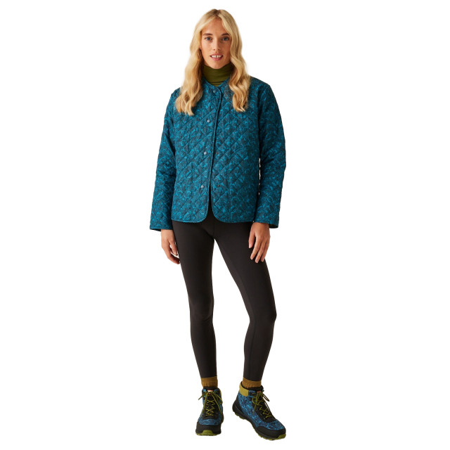 Regatta Dames orla kiely birdy jas UTRG11041_blue large