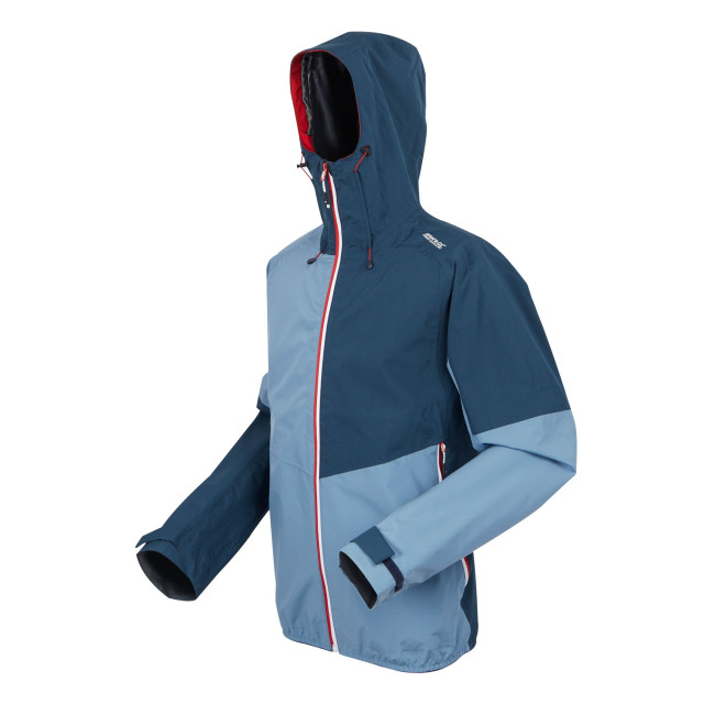 Regatta Heren deserto ii colour block waterdichte jas UTRG11063_coronetbluemoonlightdenim large Regatta Heren deserto ii colour block waterdichte jas UTRG11063_coronetbluemoonlightdenim large