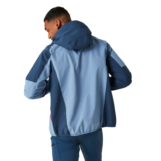 Regatta Heren deserto ii colour block waterdichte jas UTRG11063_coronetbluemoonlightdenim large Regatta Heren deserto ii colour block waterdichte jas UTRG11063_coronetbluemoonlightdenim large