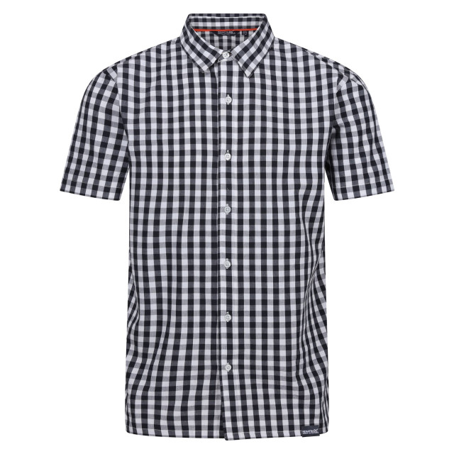 Regatta Heren denmoor geruit overhemd UTRG10991_navywhite large