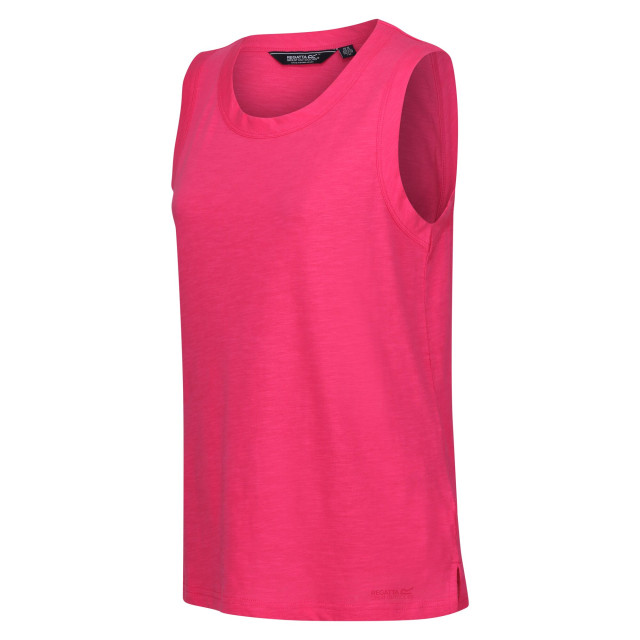 Regatta Dames fariah effen mouwloze top UTRG10951_hotpink large