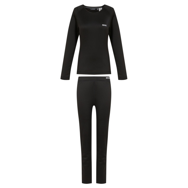 Regatta Dames effen thermische base layer set UTRG11021_black large