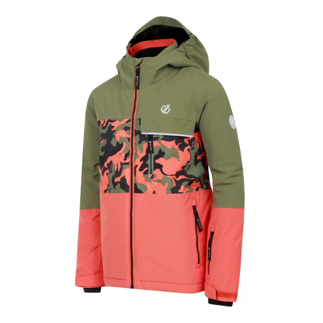 Dare2b Kinder/kids traverse ii camo ski-jas UTRG11180_orangerust large Dare2b Kinder/kids traverse ii camo ski-jas UTRG11180_orangerust large
