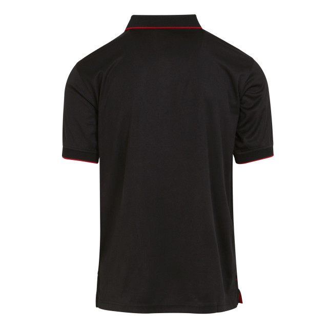 Regatta Heren navigate poloshirt met korte mouwen UTRG10810_blackclassicred large