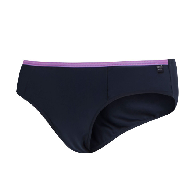 Regatta Dames aceana effen bikinibroekje UTRG10812_navyradiantorchid large