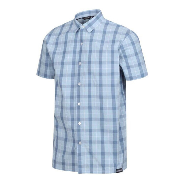 Regatta Heren denmoor geruit overhemd UTRG10991_powderblue large