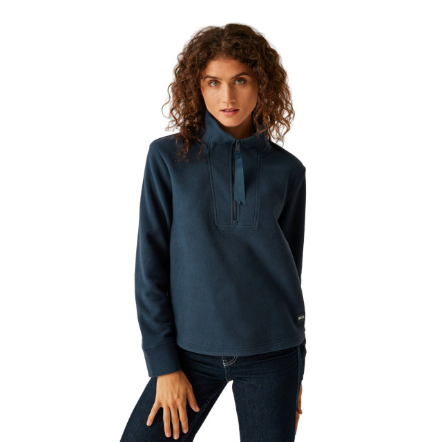 Regatta Dames juliette half zip fleece top UTRG10899_navy large