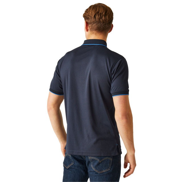 Regatta Heren navigate poloshirt met korte mouwen UTRG10810_navyfrenchblue large