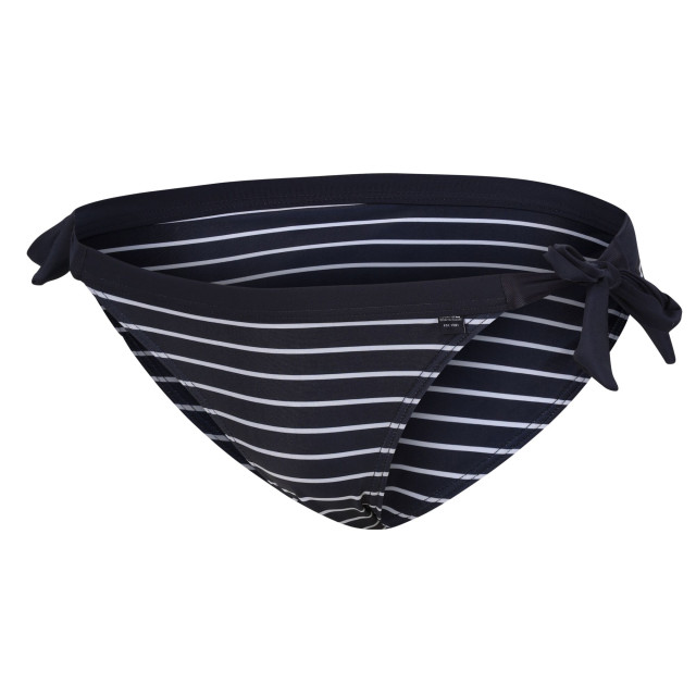 Regatta Dames flavia string gestreept bikinibroekje UTRG10652_navywhite large