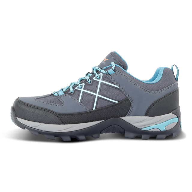Regatta Dames samaris iii laag loopschoenen UTRG10050_steelgreyturquoise large