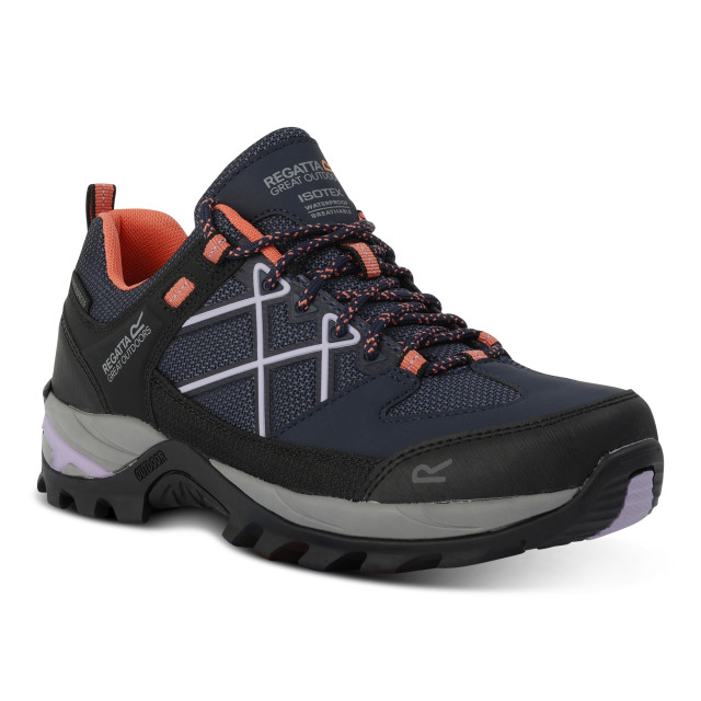 Regatta Dames samaris iii laag loopschoenen UTRG10050_navylilac large