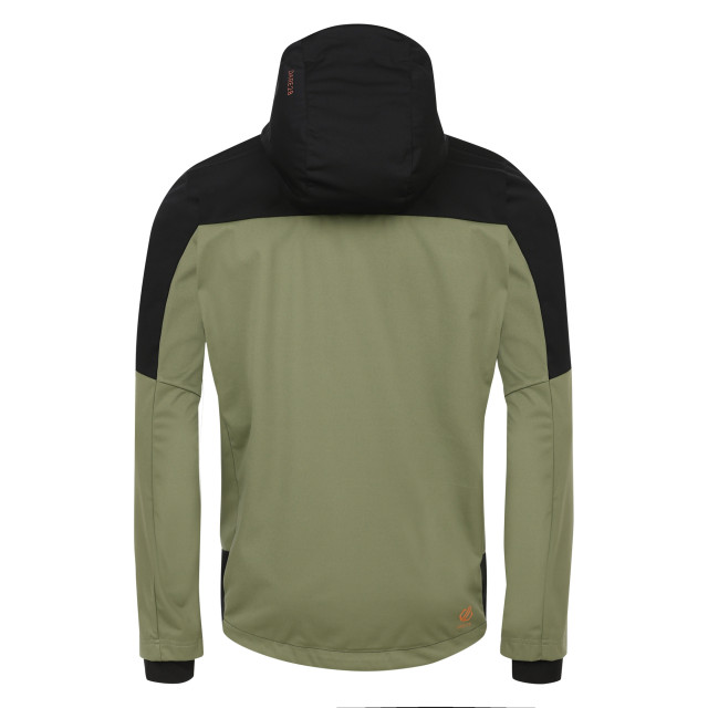 Dare2b Heren mountaineer soft shell jas UTRG9766_olivinegreenblack large