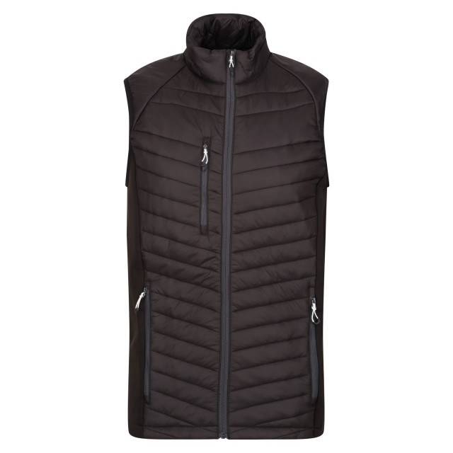 Regatta Heren navigate gewatteerd hybride gilet UTRG9422_blacksealgrey large