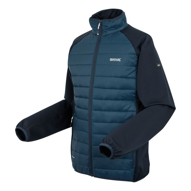Regatta Heren clumber iv full zip hybride jas UTRG9074_moonlightdenimnavy large