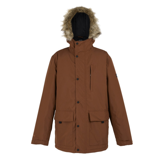 Regatta Heren salinger iv waterdichte jas UTRG8937_darkbrown large Regatta Heren salinger iv waterdichte jas UTRG8937_darkbrown large