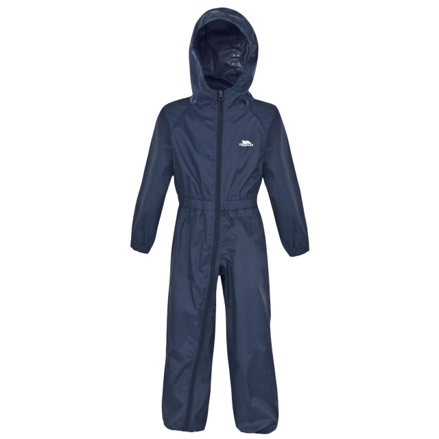 Trespass Kinderen/kinderen-knop waterdicht regenpak UTTP465_navyblue large