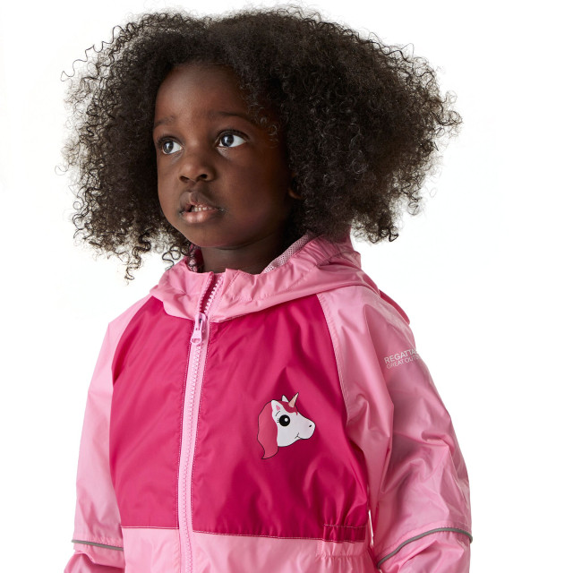 Regatta Charco luna eenhoornpak voor kinderen/kinderen UTRG10830_sweetpink large