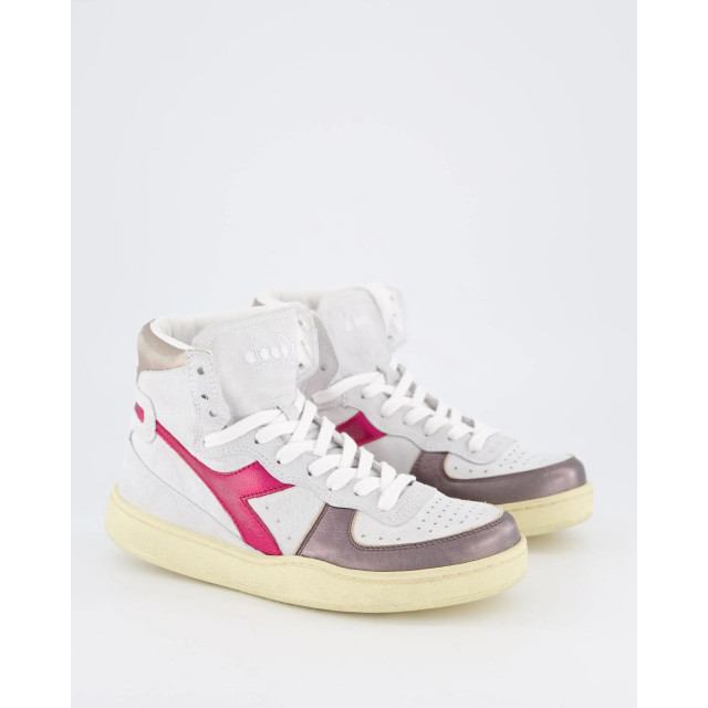 Diadora Dames mi basket metal beige/groen 201.178889-C2034 large