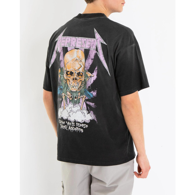 Represent Heren metallic justice t-shirt MLM4352-230 large