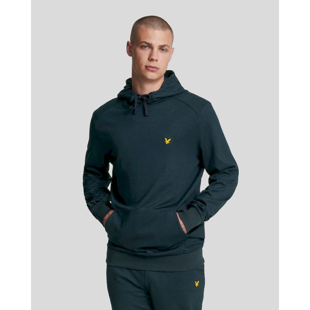 Lyle and Scott fly fleece hoodie hooded sportcasual heren - 069644_290-S large