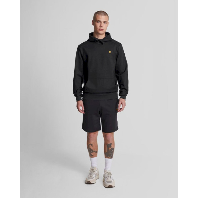 Lyle and Scott fly fleece hoodie hooded sportcasual heren - 069645_990-M large