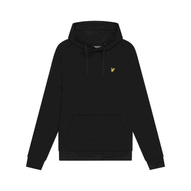 Lyle and Scott fly fleece hoodie hooded sportcasual heren - 069645_990-M large