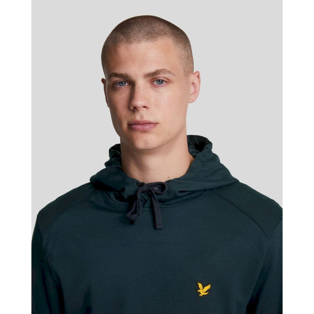 Lyle and Scott fly fleece hoodie hooded sportcasual heren - 069644_290-S large