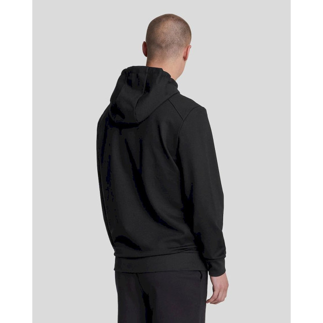 Lyle and Scott fly fleece hoodie hooded sportcasual heren - 069645_990-M large