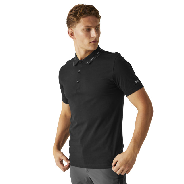 Regatta Heren forley poloshirt UTRG10519_black large