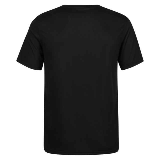 Regatta Heren fingal v hals t-shirt UTRG10859_black large