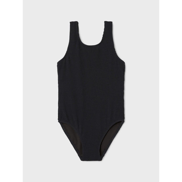 Name It Meisjes badpak nkfziba gestreept 13232808-Zwart large