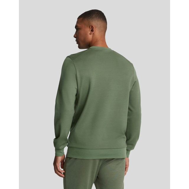 Lyle and Scott crew neck fly fleece sweater sportcasual heren - 069640_340-M large